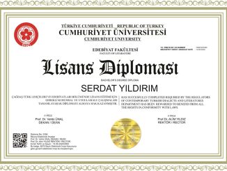 göstermelik diploma